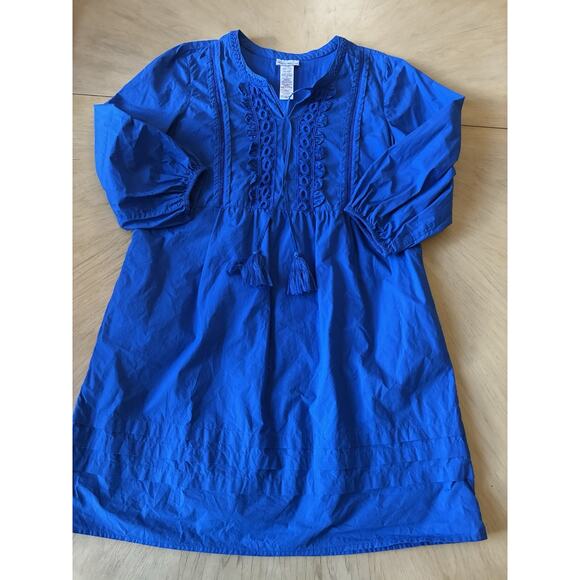 Tommy Bahama Boho Salina Key Organic Cotton Poplin Shift Dress Coverup Pockets M - Picture 14 of 16